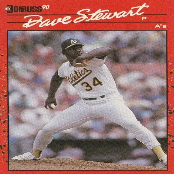 Dave Stewart MLB Card Collection - Picture 5 of 10